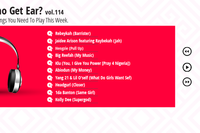 Who Get Ear by Pulse Nigeria - Bol. 114. (Pulse Nigeria)