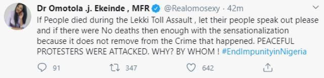 Omotola's tweet that has sent Twitter on fire [LIB]