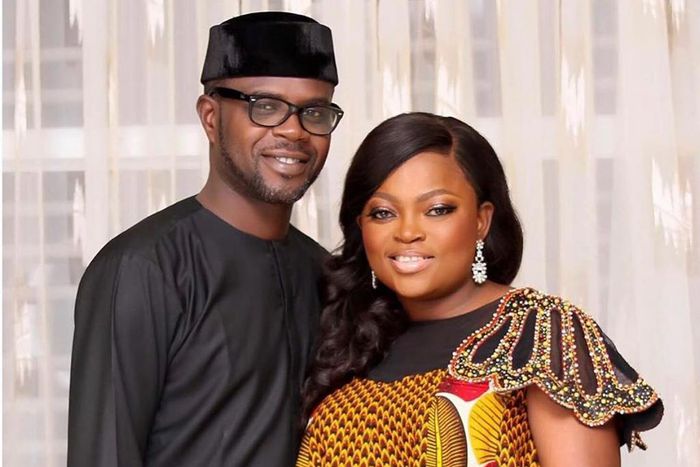 The photo of Funke Akindele and her beautiful family will definitely be giving everyone the goosebumps today. [Instagram/JJCSkillz]