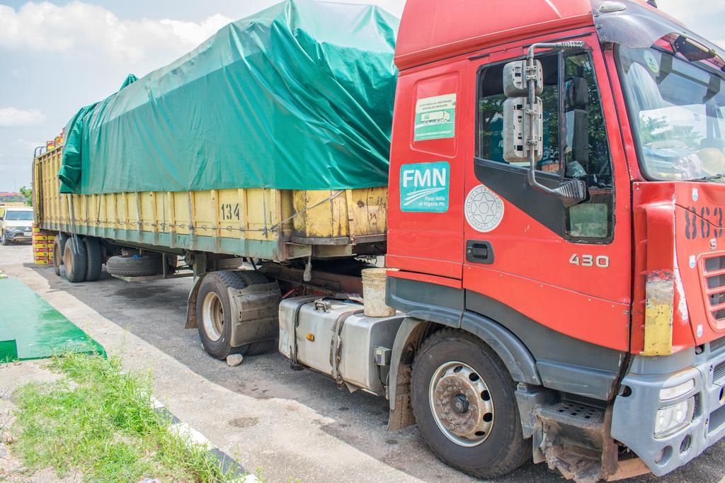 Ogun: The yellow and green trucks circling Nigeria: Flour Mills of Nigeria continues to feed the nation amidst the Coronavirus pandemic