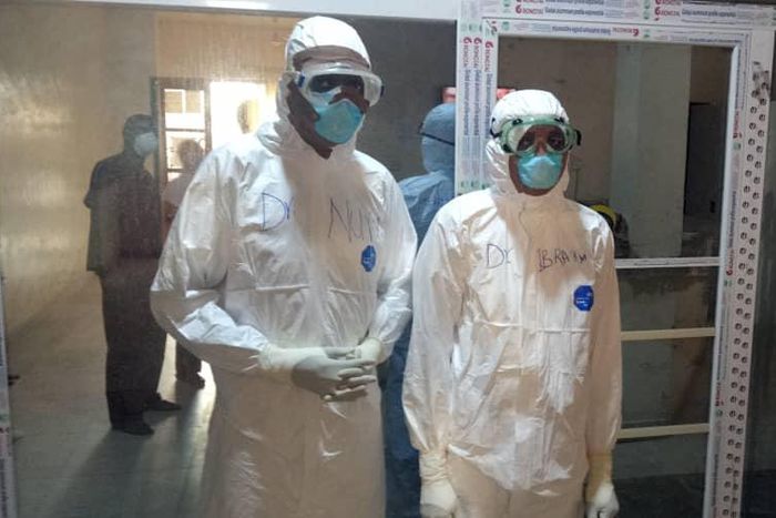 Coronavirus test isolation center