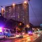 Hundreds of police enforce the lockdown of nine public housing towers in the Australian city of Melbourne