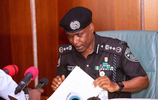 Inspector General of Police, Mohammed Adamu [Presidency]