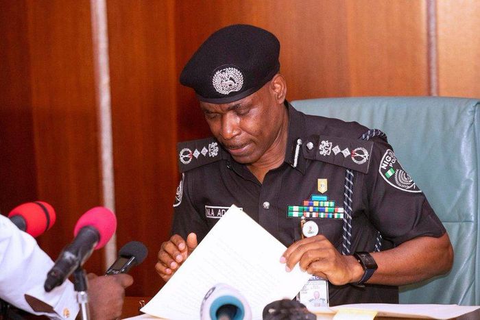 Inspector General of Police, Mohammed Adamu [Presidency]