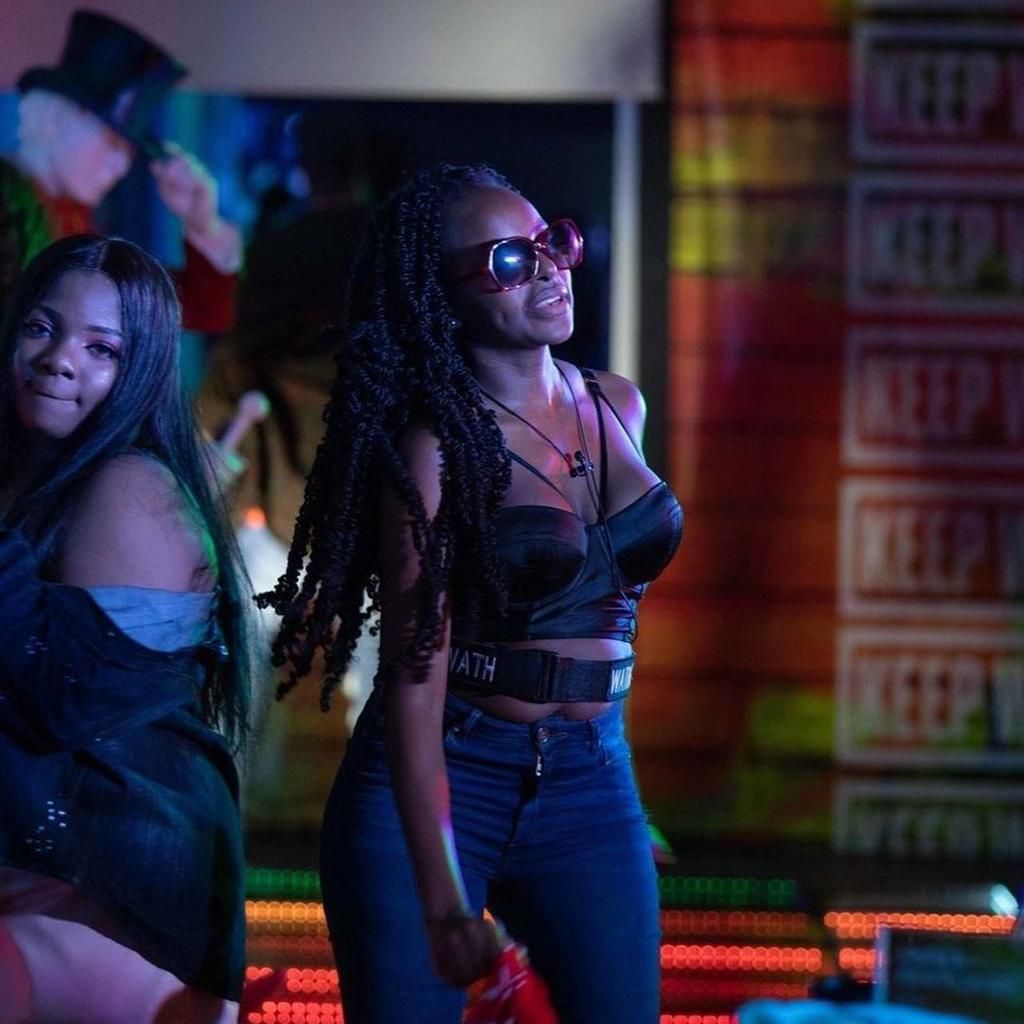 Wathoni and Dorathy reassured each other of the need to value their friendship over BrightO's triangle [Instagram/@wathonianyansi]