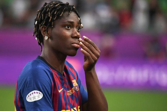 Last year's Champions League final was a bittersweet experience for Barcelona's Asisat Oshoala