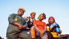 Eniola Badmus, Funke Akindele-Bello, Chioma Chukwuka & Bimbo Thomas in 'Omo Ghetto' (The Saga) movie [Instagram/@omoghettothesaga]