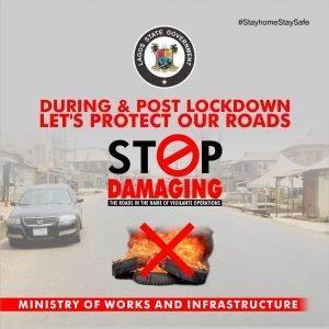 Lagos Govt. warns residents against bonfire on roads