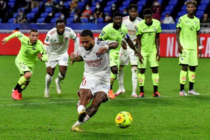 Memphis Depay had a hand in all four goals as Lyon beat Dijon in their opening game of the new Ligue 1 season