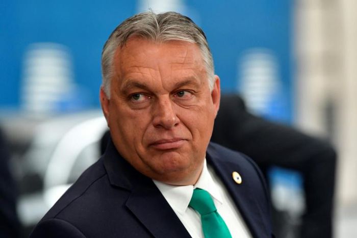 Hungary's Prime Minister Viktor Orban (pictured July 2020) has won three consecutive landslides since 2010, partly due to election rule changes he oversaw