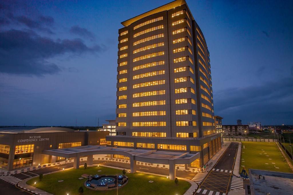 President Muhammadu Buhari inaugurates 17-Storey NCDMB building, pledges more infrastructure to come. [Twitter/@OfficialNCDMB]
