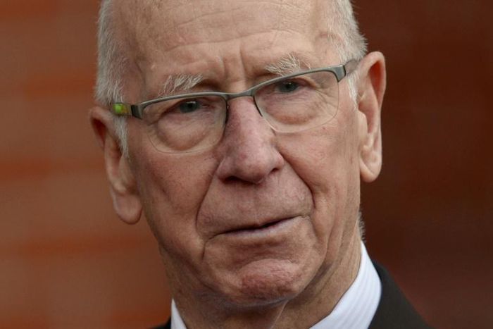 Manchester United and England legend Bobby Charlton