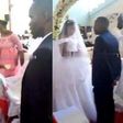 “He even slept with me this morning!” – Woman storms hubby's secret wedding with children