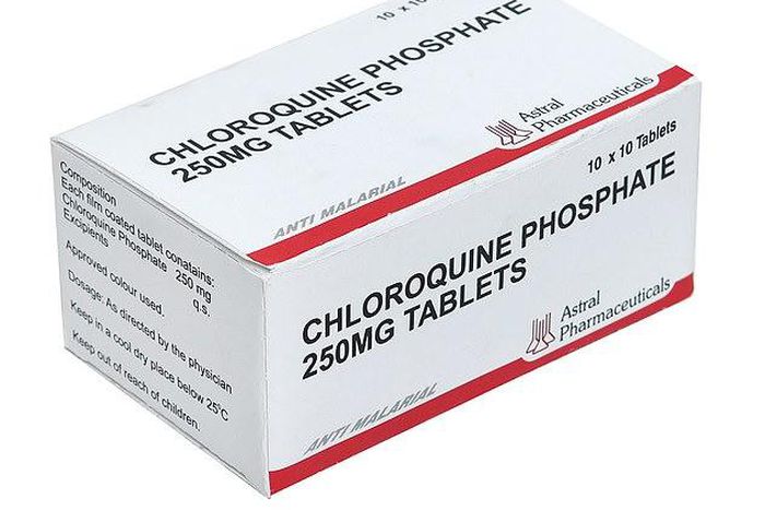 Chloroquine.  (Daily Mail)