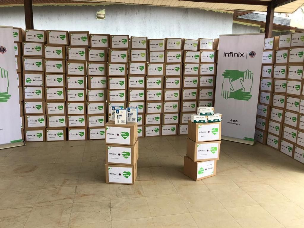 Infinix Mobility in partnership with the Lagos State SDG Department sets out to support 2,000 households amid the COVID-19 pandemic.