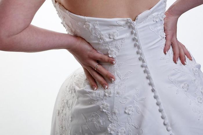 Frugal woman wears her wedding gown everyday a year after wedding to get her money’s worth