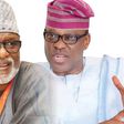 Ondo state Governor and APC candidate, Rotimi Akeredolu and his main contender, Eyitayo Jegede of the Peoples' Democratic Party. [punchng]