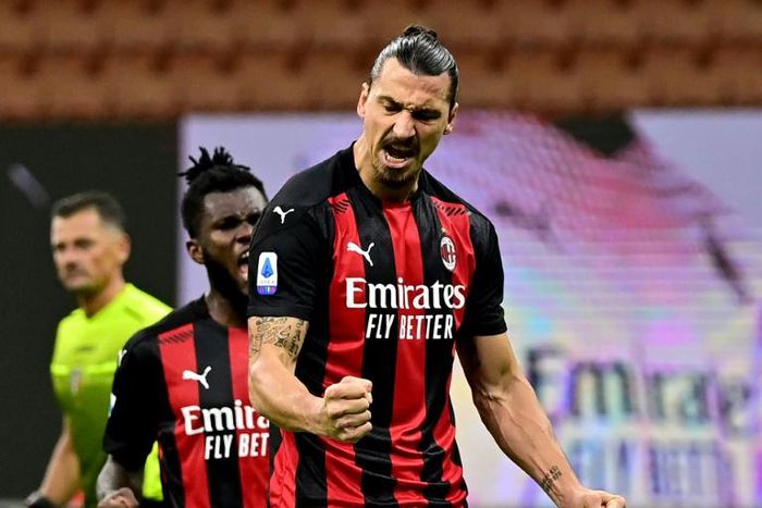 AC Milan forward Zlatan Ibrahimovic has scored six goals in three league games this season