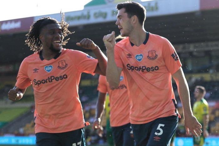 Alex Iwobi and Michael Keane (Getty Images)