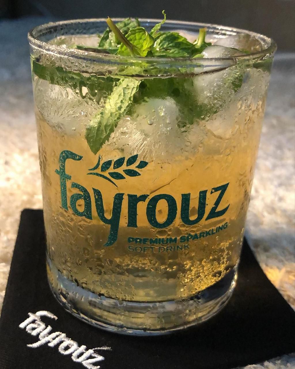 Hanifa Abubakar enjoy a glass of Fayrouz-infused mojito