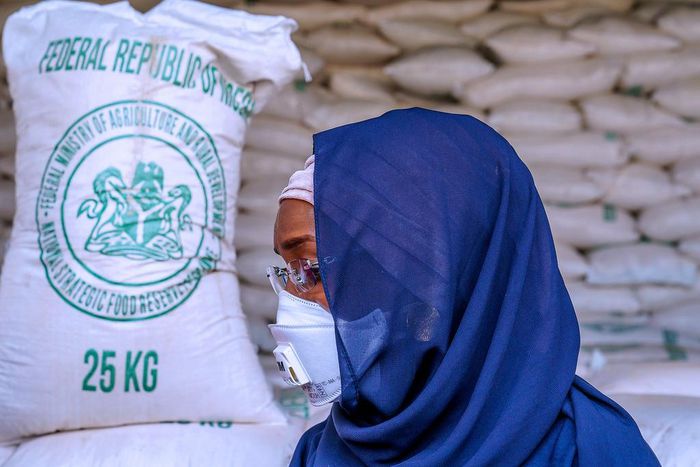 The Minister of Humanitarian Affairs, Disaster Management & Social Development, Sadiya Umar Farouq. [Twitter/@Sadiya_farouq]