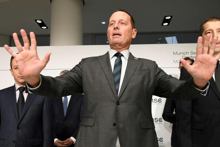 US Ambassador to Germany Richard Grenell, pictured in February in Munich