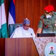 President Muhammadu Buhari. [Twitter/@raufaregbesola]