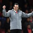 Emery was sacked by Arsenal last November