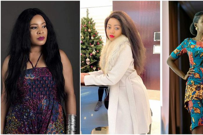 Monalisa Chinda says Lala Akintoju's comments on the AGN's visit to Regina Daniels are unsavoury and will be ignored [Instagram/MonalisaCode] [Instagram/ReginaDaniels] [Instagram/LalaAkintoju]