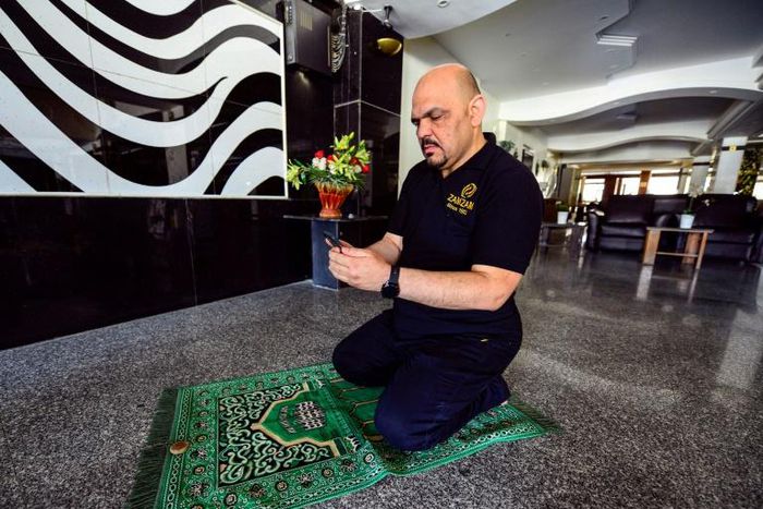 'I'm dreaming of visiting the Imam Ali shrine, which we Shiites normally pray at every single night in Ramadan,' lamented Numan al-Saadi, a Najaf resident