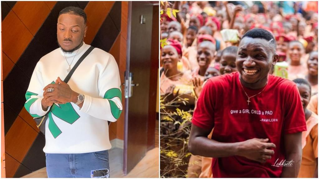 The influencer popularly known as Pamilerin and Dr. Pam Pam narrated his alleged ordeal in the hands of Peruzzi and his crew in Bayelsa. [Instagram/Peruzzi] [Twitter/DrPamPam]