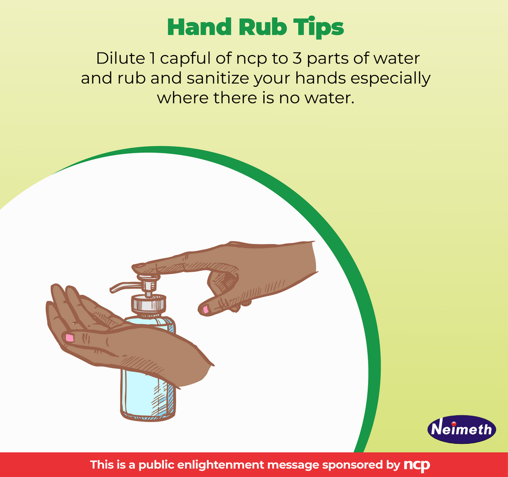 NCP - Hand Rub Tips