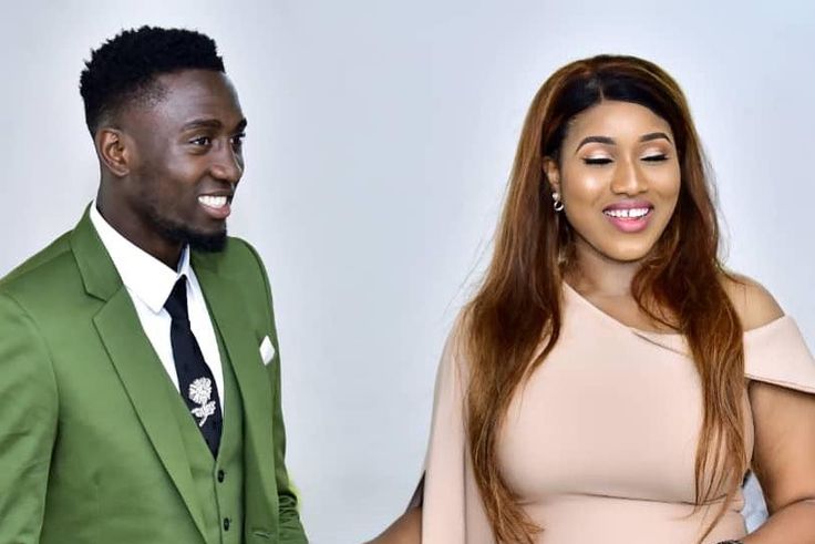 Wilfred Ndidi and wife Fortunate (Instagram/Wilfred Ndidi)