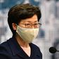 Hong Kong Chief Executive Carrie Lam said the college was Lam said she was 'smearing a person on the basis of hearsay instead of facts'
