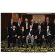 A $150 million bribery scandal rocked the football world in 2015 with the arrests of dozens of soccer executives -- many of them Latin American; Sergio Jadue is second from right in the back row in this 2012 pic of the Conmebol executive committee