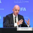 FIFA chief Gianni Infantino speaks during a press conference last month
