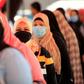 Egyptians queue up to vote for a new Senate in an upper house election. The two-day vote for 200 of the Senate's 300 seats will be largely contested by candidates who back President Abdel Fattah al-Sisi