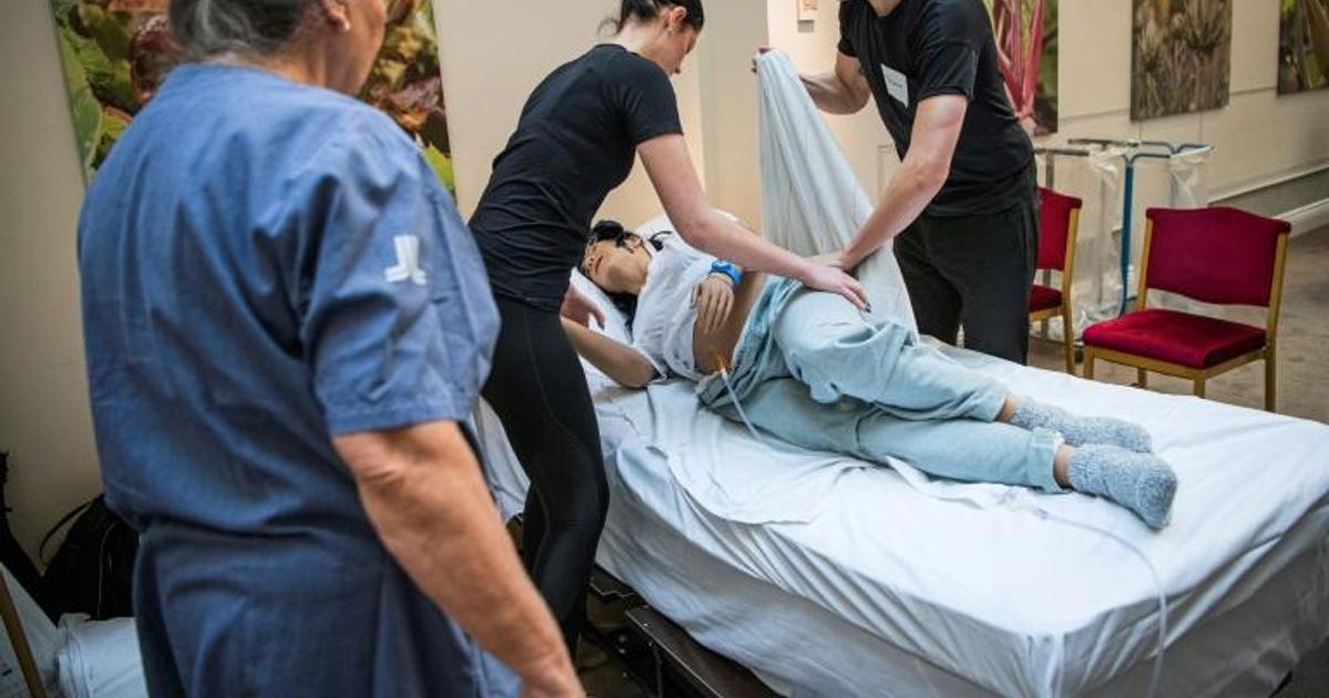Furloughed staff in Sweden retrain to help hospitals