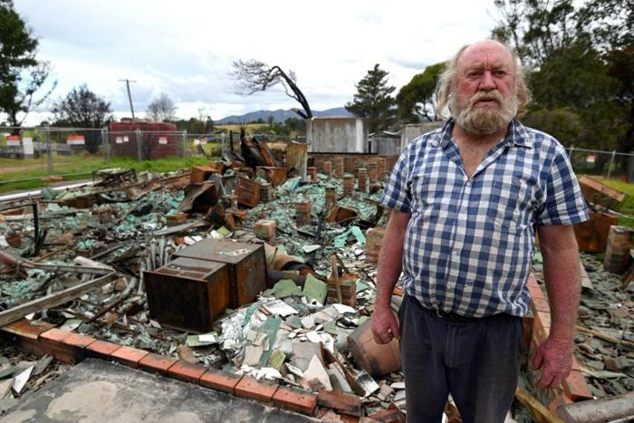 Wayne Keft, whose home was destroyed by the fires, says recovery has been 'slow and difficult' for many