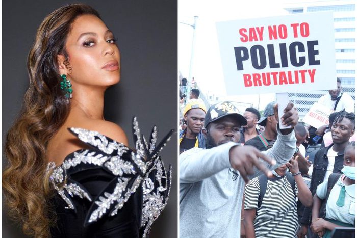 Beyonce backs #EndSARS protests (Instagram/Beyonce) and Pulse)