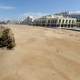 The empty Grand Plage, one of the most beautiful beaches  in Biarritz, southwestern France, on the twenty-eighth day of a coronavirus lockdown which President Emmanuel Macron said will be extended until May 11, 2020