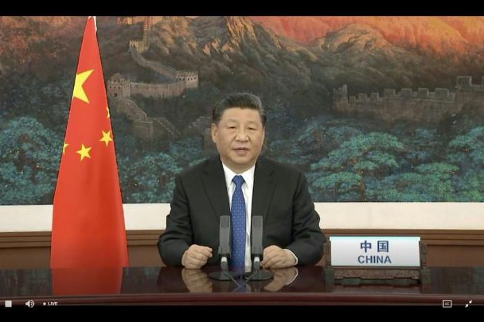 China's Xi Jinping said China supports a 'comprehensive evaluation' of the global response to the pandemic, and that it should be led by the WHO