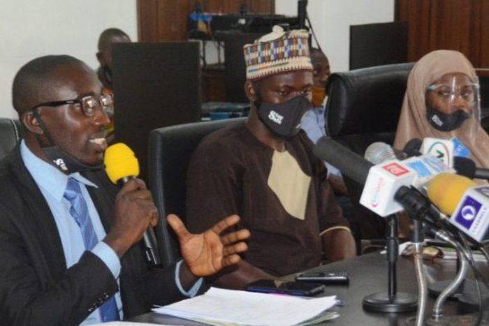 (Left) Miftahudeen Thanni, the President of Muslim Students Association of Nigeria, Lagos Chpater condemns call for secession in South-West (PMNEWS)