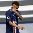 Neymar was in tears after Paris Saint-Germain lost to Bayern Munich in Sunday's Champions League final in Lisbon