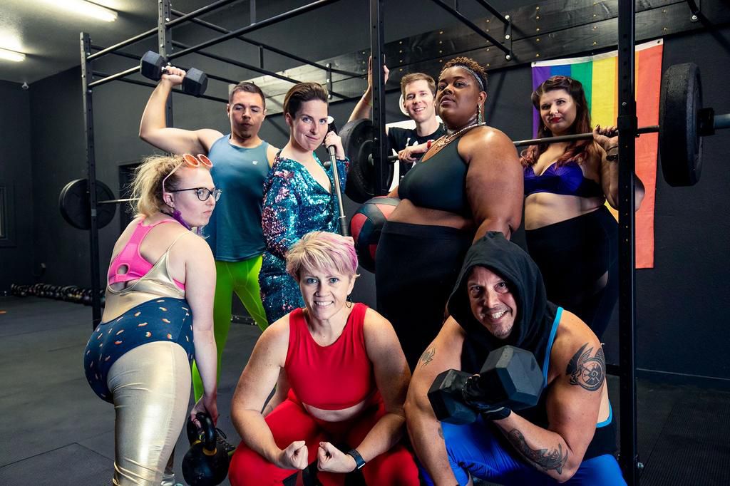 From Left to Right: Alana Guth, Emily Fotiadi, Erik Camacho, KJ Kelsch, Alessandra Nicholson, JT Laurin, Todd Trumbull, Shaleena Reyersbak