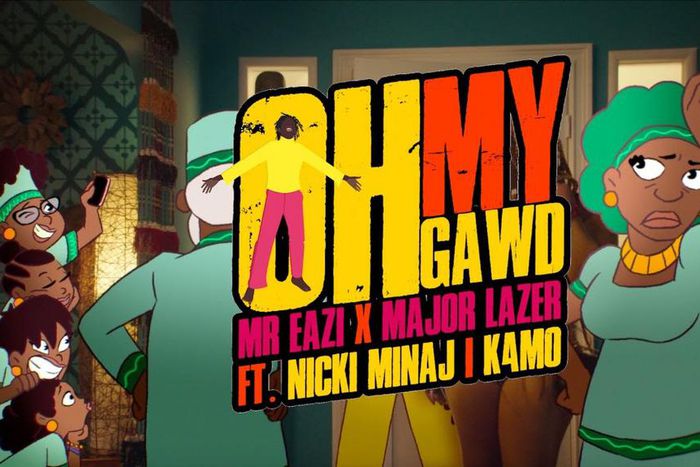 VIDEO: Mr. Eazi and Major Lazer featuring Nicki Minaj and K4mo - Oh My Gawd. [emPawa/Banku]