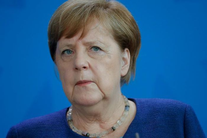 The government of Angela Merkel, who is pictured May 20, had been embroiled in disagreements with Germany's least-affected states