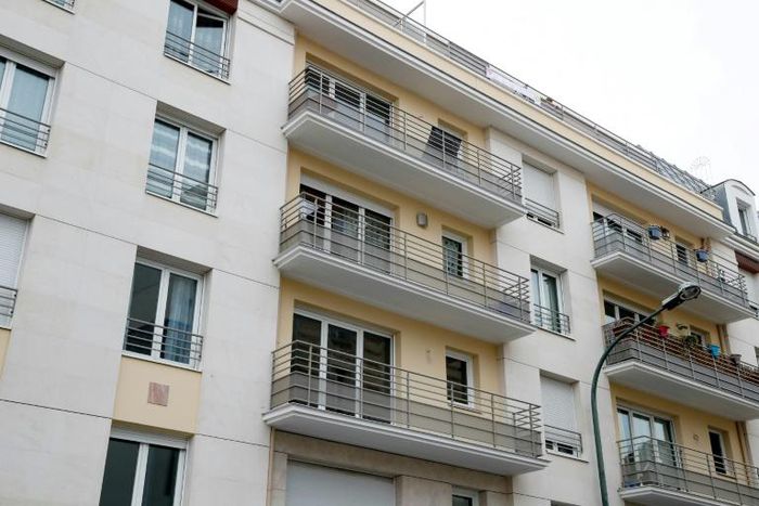 The apartment building where Felicien Kabuga, who has been known as the financier of the Rwanda genocide, was arrested on May 16, 2020, in Asnieres-sur-Seine in the northwestern suburbs of Paris