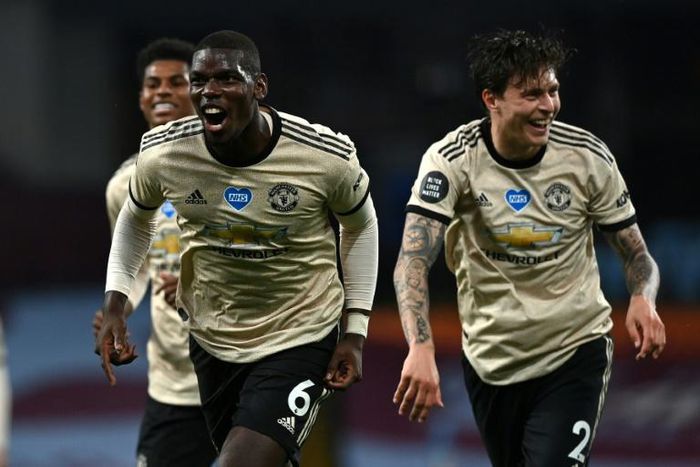 Standard set: Paul Pogba has called on Manchester United to maintain their form of recent weeks