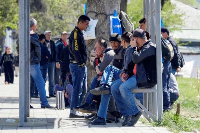 Tajikistan is the poorest country to emerge from the Soviet collapse, and money sent home by migrants -- mostly from Russia -- normally makes up 30 percent of GDP